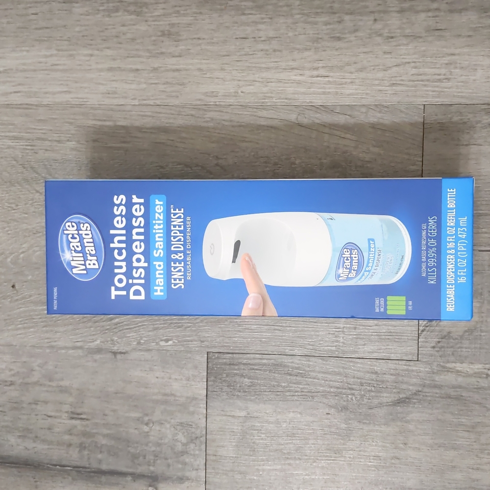 Miracle Brand Touchless Dispenser  Hand Sanitizer